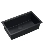 K&ouml;&ouml;givalamu Quadron Logan 110, graniit, 76 cm x 45 cm x 23.5 cm, must v.
