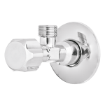 Nurgaventiil Invena ZW-52-015-L, wc paagi jaoks, pesumasinale, 1/2" x 1/2"
