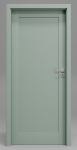 Siseukseleht Domoletti DOMINO, vasakpoolne, roheline v., 204 x 64.4 x 4 cm