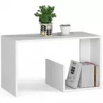 Kohvilaud Akord Furniture Factory Paul, valge v., 80 cm x 40 cm x 45 cm