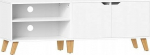 TV-kapp Vasagle, pruun v./valge v., 140 cm x 40 cm x 50 cm
