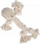 M&auml;nguasi koerale, pall Knots And Ball, 25 cm, beež v.
