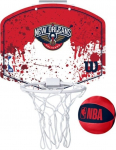 Riputatav korvpallilaud koos r&otilde;ngaga Wilson New Orleans Pelicans, Palliga, 2 tk