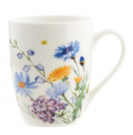 Tass Ambition Fiori, valge v./mitmev&auml;rviline, 0.36 l