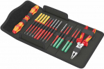Kruvikeeraja komplekt Wera KK VDE Extra Slim1, isoleeritud, 17 tk