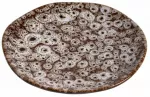 Taldrik serveerimine Homla Pavio, &Oslash; 15 cm, pruun v./valge v.
