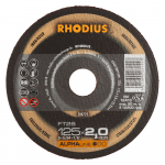 L&otilde;ikeketas Rhodius FT26, 180 mm x 2 mm x 22.23 mm