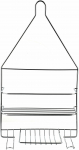 Du&scaron;iriiul Mondex Carl, 10 cm x 45 cm x 25 cm, h&otilde;be