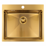 K&ouml;&ouml;givalamu Laveo Malawi, roostevaba teras, 58 cm x 50 cm x 20 cm, kuldne v.