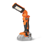 Juhtmevaba prožektor, akuga Daewoo DAL 521Li DAL 521Li, 18 - 21 V