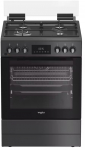 Gaasipliit elektriahjuga Whirlpool W6G8LSSAWTA