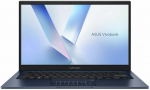 S&uuml;learvuti Asus VivoBook 14 X1404VA-V14.I38128, Intel Core i3-1315U, 8 GB, 128 GB, 14 ", Intel UHD Graphics, sinine v., en