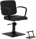 Juuksuritool Hair System Edge, 47 x 50 x 94 - 108 cm, must v.