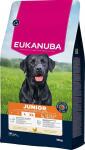 Kuiv koeratoit Eukanuba Junior Large Life Care, kanaliha, 15 kg