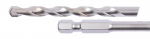 Puur Makita P-77621, puit/metall/kivi, keermega, hex 1/4, 8 mm x 12.5 cm