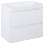 Valamualune vannitoa kapp Elita Helo 80 2DR, valge matt v., 44.2 cm x 78.5 cm x 63.5 cm