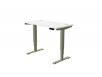 Arvutilaud reguleeritava k&otilde;rgusega Desktronic HomePro, 120 cm x 60 cm, 61 - 127 cm, valge v./roheline v.