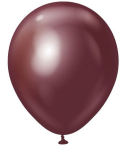 &Otilde;hupallide komplekt ovaalsed Mirror 30 cm, burgundy v., 50 tk