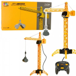 Kahjustatud pakendiga toode. Rc-kraana Lean Toys DIY, kollane v.