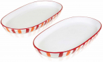 Serveerimistaldrik Hermia JOY0004, 30 cm x 17 cm x 4 cm, oranž v., keraamiline