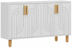 Konsoollaud Kalune Design Rodney, valge v., 29.6 cm x 120 cm x 73.6 cm