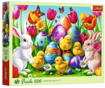 Pusle Trefl Easter Meadow, 48 cm x 34 cm, 500 tk