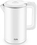 Kahjustatud pakendiga toode. Elektriline veekeetja Zyle ZY280WK, 1.7 l, valge v.