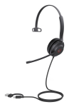 Juhtmega k&otilde;rvaklapid Yealink Mono Teams USB-C/A 1308142, must v.