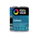 Sokliv&auml;rv Pentacolor Sokkel, valge, 1 l