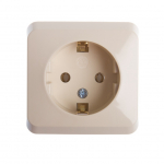 Pistikupesa Schneider Electric Prima WDE001180, maandusega, beež