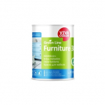 V&auml;rv, m&ouml;&ouml;bli jaoks Vivacolor Green Line Furniture 30, poolmatt, 0.9 l, valge v.