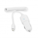 Auto laadija Blow, Apple Lightning, must