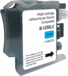Tindiprinteri kassett Uprint B-125XLC-UP, sinine
