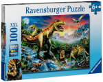 Pusle Ravensburger Dinosaurs 10665, 49 cm x 36 cm, 100 tk, mitmev&auml;rviline