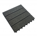 WPC terrassiplaat Garden Center, 30 cm x 30 cm x 2.2 cm, pruun v.