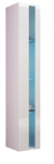 Vitriinkapp Cama Meble Vigo, valge v., 180 cm x 30 cm x 40 cm