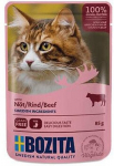 Kassi m&auml;rgtoit Bozita, veiseliha, 0.085 kg