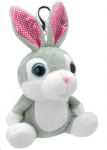 Pehme m&auml;nguasi Wild Planet Rabbit 50409, hall v., 8 cm