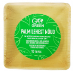 &Uuml;hekordne kauss Go Green, &Oslash; 13 cm, 10 tk