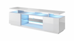 TV-laud Cama Meble Eva, valge v., 180 cm x 40 cm x 52 cm