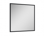 Peegel Elita 167582, rippuv, 80 cm x 80 cm, must