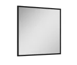Peegel Elita 167582, rippuv, 80 cm x 80 cm, must v.