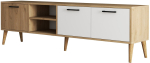 TV-laud Kalune Design Exxen 1585, tamm v./valge v., 35 cm x 180 cm x 53 cm