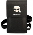 Telefoni &uuml;mbris Karl Lagerfeld KLWBSAKHPK, must