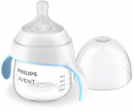 Laste kruus Philips Avent Natural Response Trainer Cup, 150 ml, 4 kuud, plastik/silikoon, l&auml;bipaistev v./valge v.