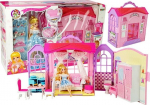 Nukk Lean Toys Lelia Girls Dream Pink Villa 7361, 28 cm, mitmev&auml;rviline