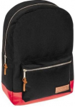Kooli seljakott Starpak 281204, must v./punane v., 14 cm x 30 cm x 45 cm