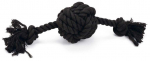 M&auml;nguasi koerale, k&ouml;is Beeztees Flossytoy Ball Bari 641322, 34 cm, must