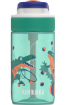 Veepudel Kambukka Lagoon Dino Triki, roheline v., plastik, 0.4 l