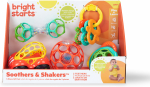 Beebi m&auml;nguasjade komplekt Bright Starts Gift Set Soothers & Shakers, mitmev&auml;rviline, 5 tk